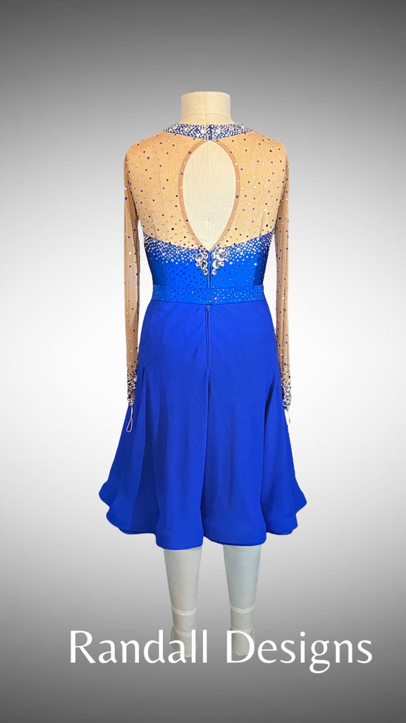 Royal Blue and Blueberry Nude Dual Dress Smooth and Rhythm Randall Designs Royal Blue and Blueberry Nude Dual Dress Smooth and Rhythm Randall Designs
