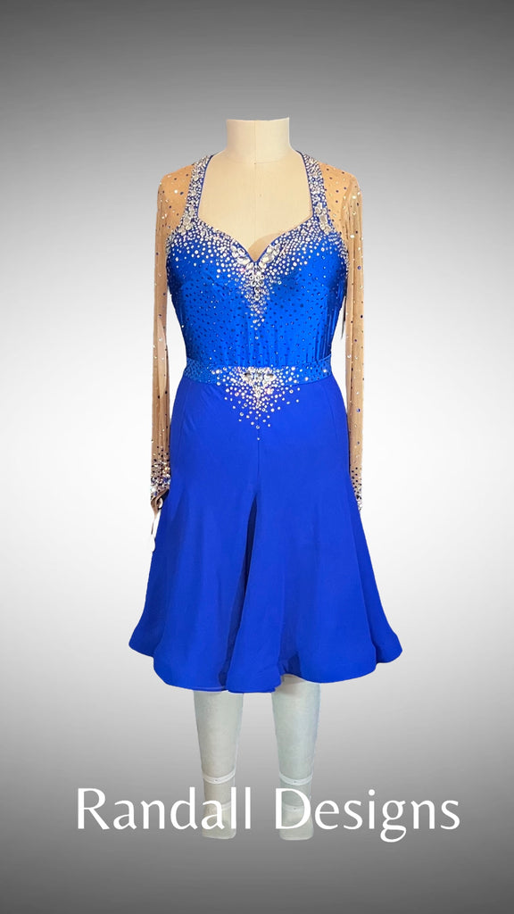 Royal Blue and Blueberry Nude Dual Dress Smooth and Rhythm Randall Designs Royal Blue and Blueberry Nude Dual Dress Smooth and Rhythm Randall Designs
