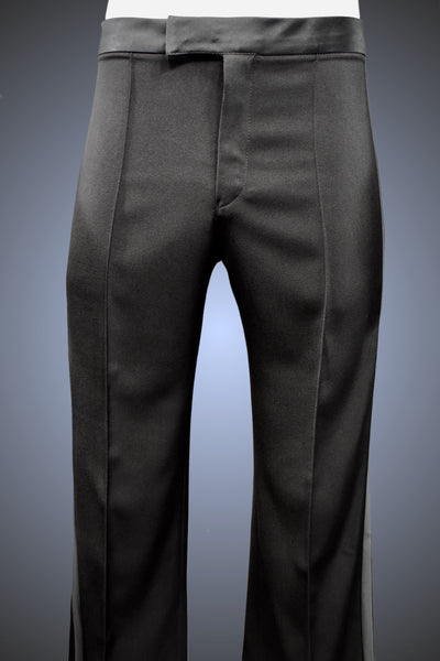 Men's Dance Trouser with Narrow Waistband & Satin Striping - MSNS-2 - Pants by Randall Ready